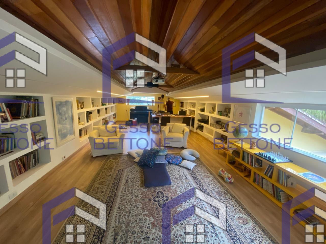 Escritório biblioteca