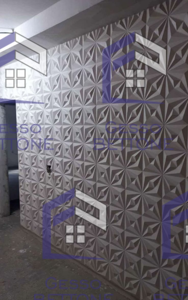 Revestimento em placa 3D — foto 1
